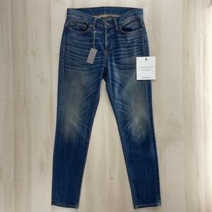 nwt 6397 womens baggy np002 dirty medium jeans 26 pants selvedge denim